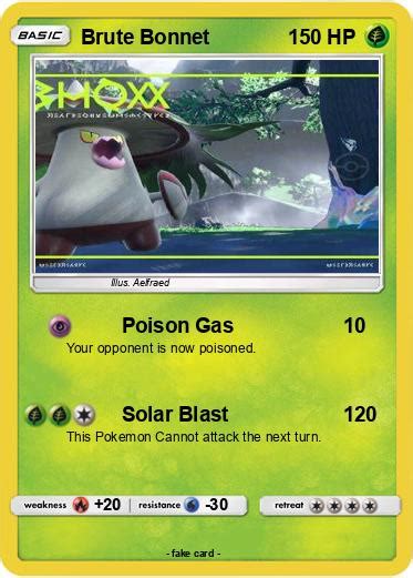 Pokémon Brute Bonnet - Poison Gas - My Pokemon Card