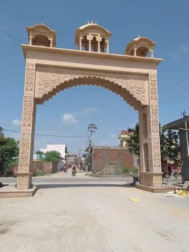 Outdoor Sand Stone Gate At Rs Piece In Dausa Id