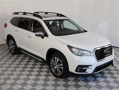 2019 Ascent Touring Crystal White Pearl Certified Pre Owned Subaru