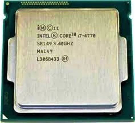 Procesador Core I7 3 4ghz 4770 Intel Cuarta Generacion 1150 Cuotas