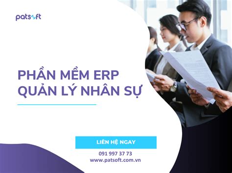 Phần mềm ERP quản lý nhân sự là gì Patsoft