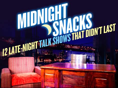 Midnight Snacks 12 Late Night Talk Shows That Didnt Last Rolling Stone