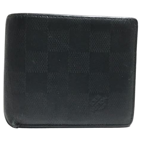 Louis Vuitton Marco Black Leather Ref 400614 Joli Closet