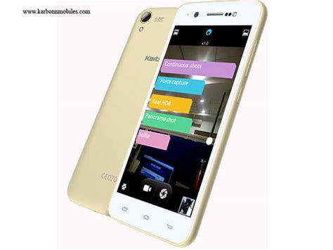 Karbonn Titanium Mach One Launched At Rs 6 990 Karbonn Titanium Mach