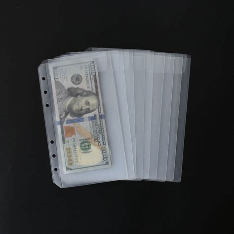 These binder pockets are made of durable and environmental PVC and ...