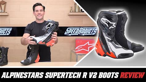 Alpinestars Supertech R V Boots Review At Speedaddicts Youtube