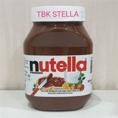 Jual SELAI KACANG COKLAT NUTELLA 1 KG Shopee Indonesia