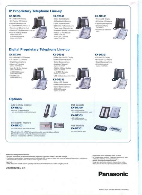 Hybrid Ip Pbx System Panasonic Kx Tda D