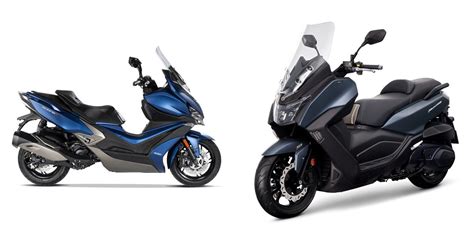 Motorrad Vergleich Kymco Xciting S I Abs Vs Sym Maxsym I