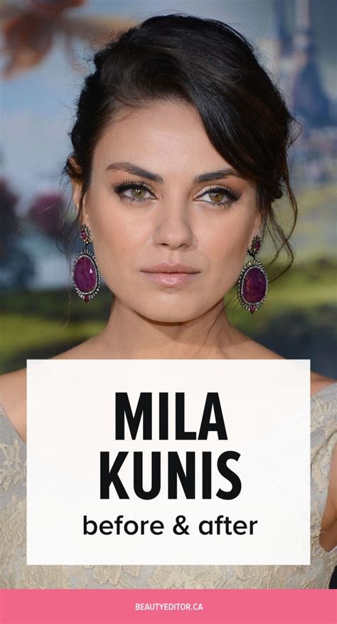 Mila Kunis, Before and After in 2024 | Mila kunis, Botox under eyes, Botox eyes