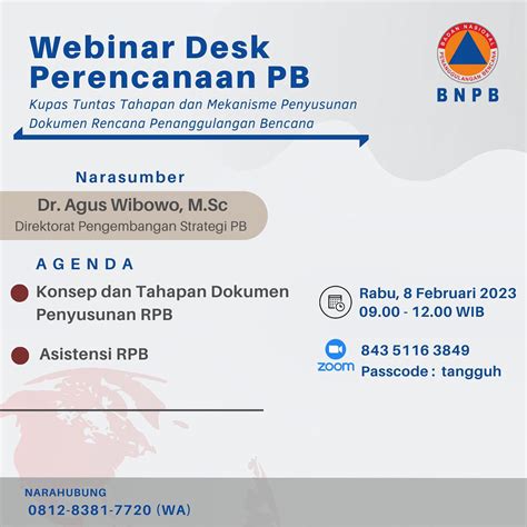 Prb Indonesia Bnpb Disaster Risk Reduction On Twitter Mengundang