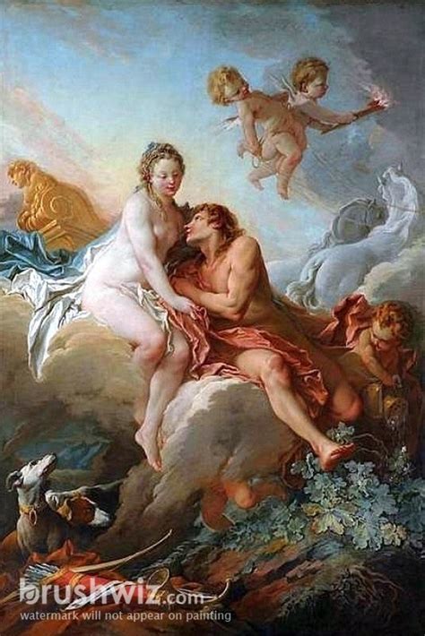 Aurora And Cephalus By Francois Boucher Oil Painting Reproduction