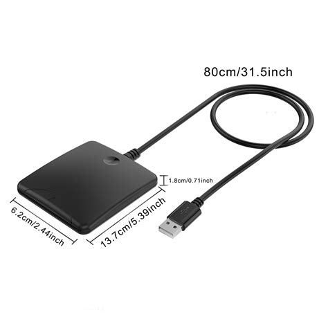 Portable Usb Ic Cards Smart Reader Smart Chip Card Ic Credit Card Reader Encoder Writer With Sim