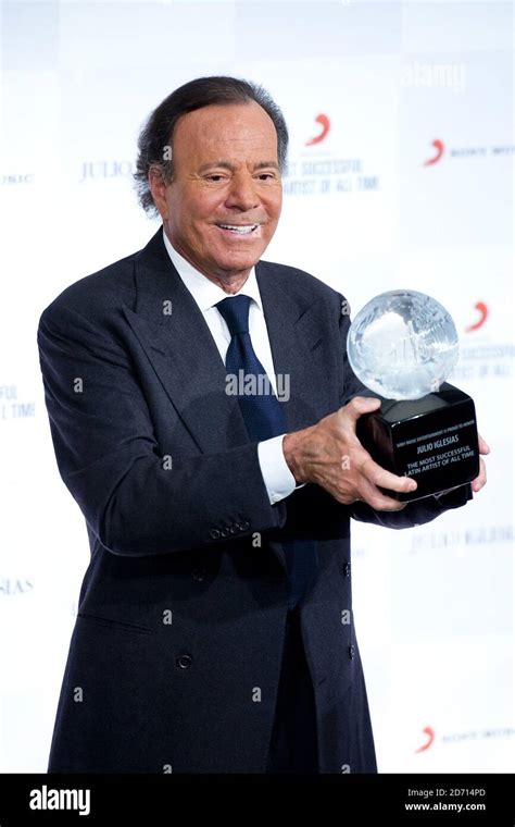 Julio Iglesias Is Presented With A Most Successful Latin Artist Of All