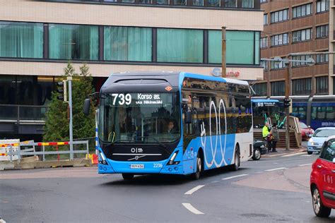 Volvo 7900E 2236 Koiviston Auto Helsinki YKV 436 Built Flickr