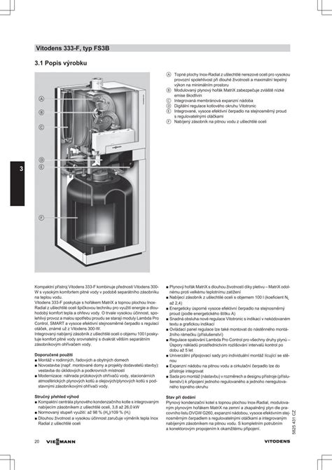 Vitodens 333 F FS3B FR3B Viessmann