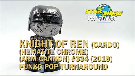 Knight Of Ren Arm Cannon Hematite Chrome Cardo 334 2019 Star