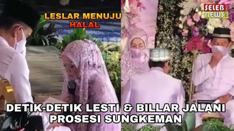 Momen Haru Lesti Rizky Billar Sungkeman Pada Kedua Orang Tua Youtube