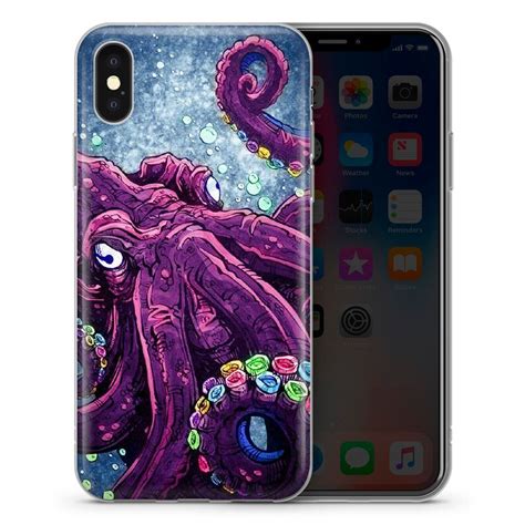 Octopus Tentacles Phone Case Marine World Kraken Cover For Etsy