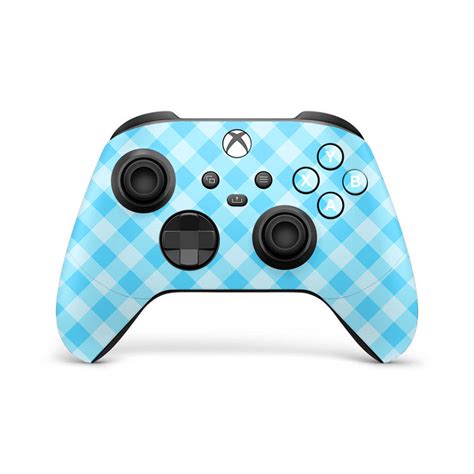 Plaid Blue Xbox Series Controller Skin | KO Custom Creations