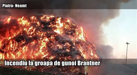 Incendiu La Groapa De Gunoi Brantner