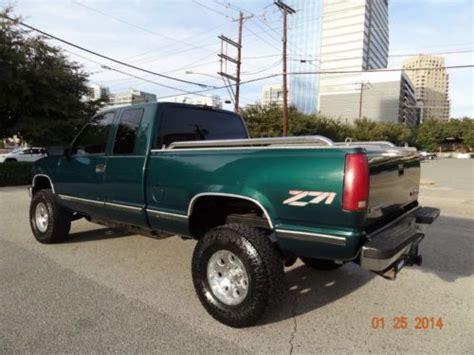 Find Used 95 Gmc Sierra Z71 Slt Leather Extcab V8 57l 4x4 Auto Lifted Big Wheelsandtires In