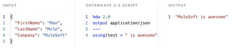 Getting Started With DataWeave Part I MuleSoft Developers