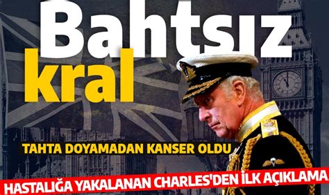 Bahts Z Kral Tahta Kt Kansere Yakaland Ngiltere Kral Charles