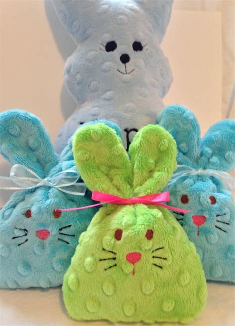 Items Similar To Easter Bunny Treat Bags Embroidered Bunny Bags For