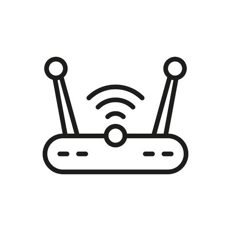 Premium Vector WIFi Router Icon