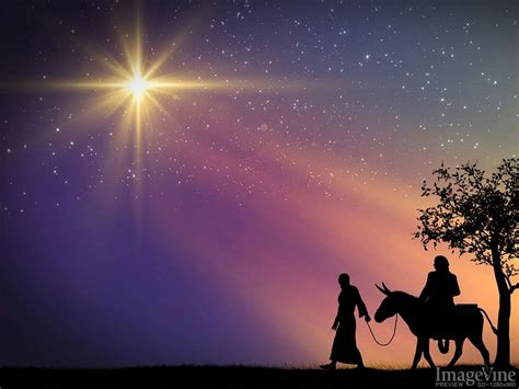 Joseph And Marys Journey Christmas Story Backgrounds Christmas