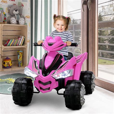 Ride on Cars 12V Electric Motorized Cars for Kids w/ LED Lights, ASTM ...