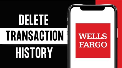 How To Delete Wells Fargo Transaction History Youtube