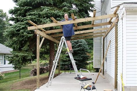 Carport How To Build A Timber Lean To Carport Building A Carport