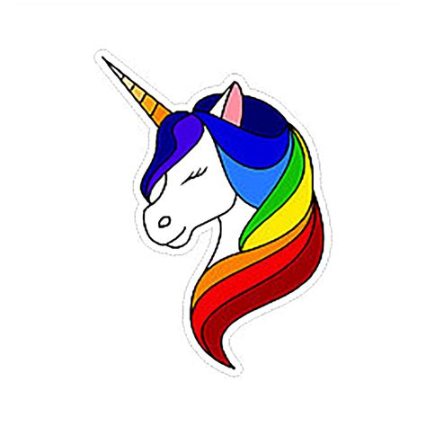 Rainbow Unicorn Vinyl Sticker Decal – Sticker Planet