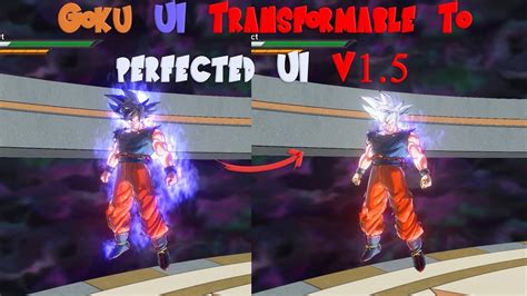 Goku Ultra Instinct Transformable To Perfected Ultra Instinct Xenoverse 2 Mod Youtube