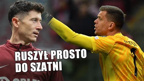 Wściekły Wojciech Szczęsny ruszył prosto do szatni Lewandowski