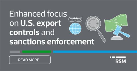 Enhanced Focus On U S Export Controls And Sanctions Enforcement