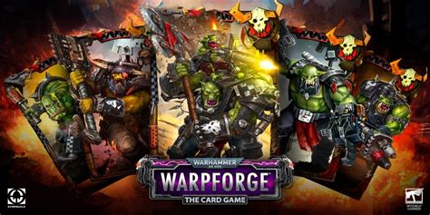 Warhammer Warpforge Introduces The Goff Orks Reinforcement Drop