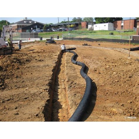 Ezflow Engineered French Drain Nds French Drain Drains Drainage