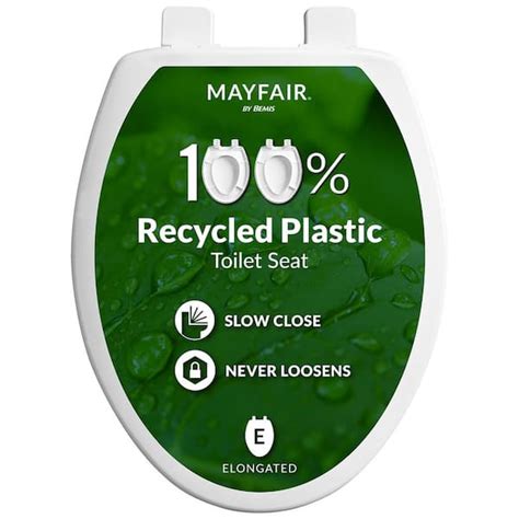 Mayfair By Bemis Greenleaf Elongated Recycled Plastic Closed Front