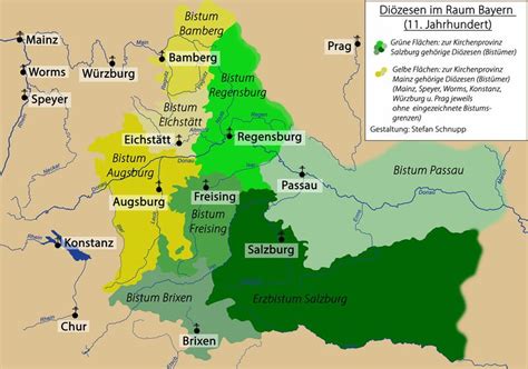 Datei Karte Dioezesen Bayern Historisches Lexikon Bayerns