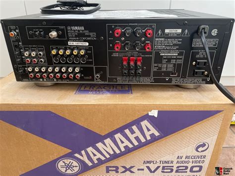 Yamaha Rx V Av Receiver Photo Canuck Audio Mart