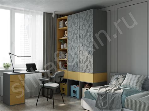 Шкаф Токио - заказать мебель в детскую любых размеров и цветов / Шкафулькин