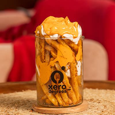 Best Fries Near Me | Peri Peri Cheese Fries | Xero Degrees