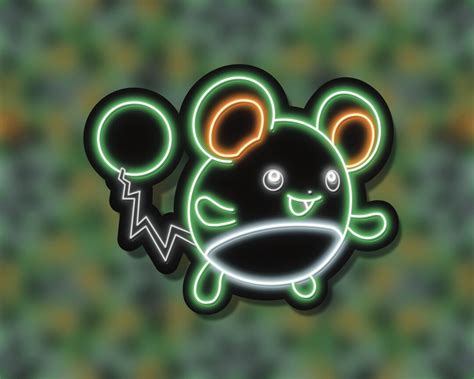 Neon Shiny Marill Pokemon Stickers - Etsy