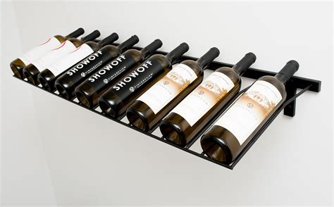 W Series Presentation Row Metal Wine Rack 3 To 9 Bottles VintageView