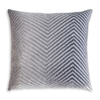 Kevin O Brien Studio Chevron Velvet Decorative Pillow 20 X 20