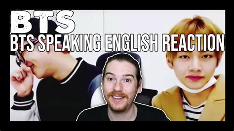 Bts Speaking English Compilation Reaction [bts Road Map] 💜 Youtube