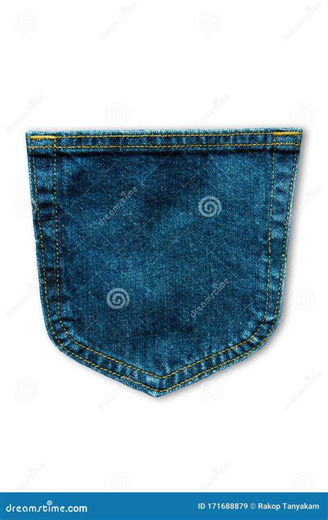 Denim Blue Jean Pocket Texture Is The Classic Indigo Fashion Denim